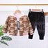 Spring and Autumn Boys Casual Cardigan Set of Three